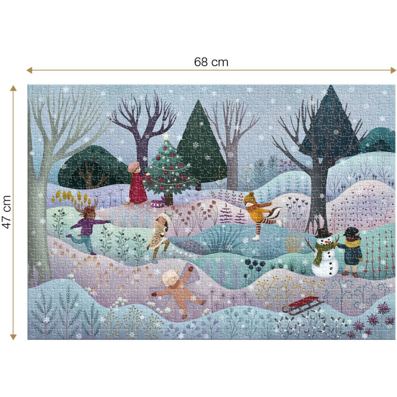 Puzzle 1000 piese Roovi - Magic...