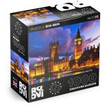 Puzzle 1000 piese Roovi - Big Ben, London, UK (Roovi-79855)