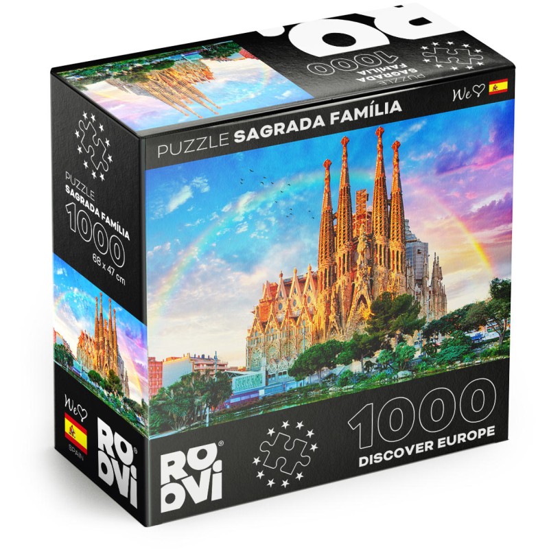 Puzzle 1000 piese Roovi - Sagrada...