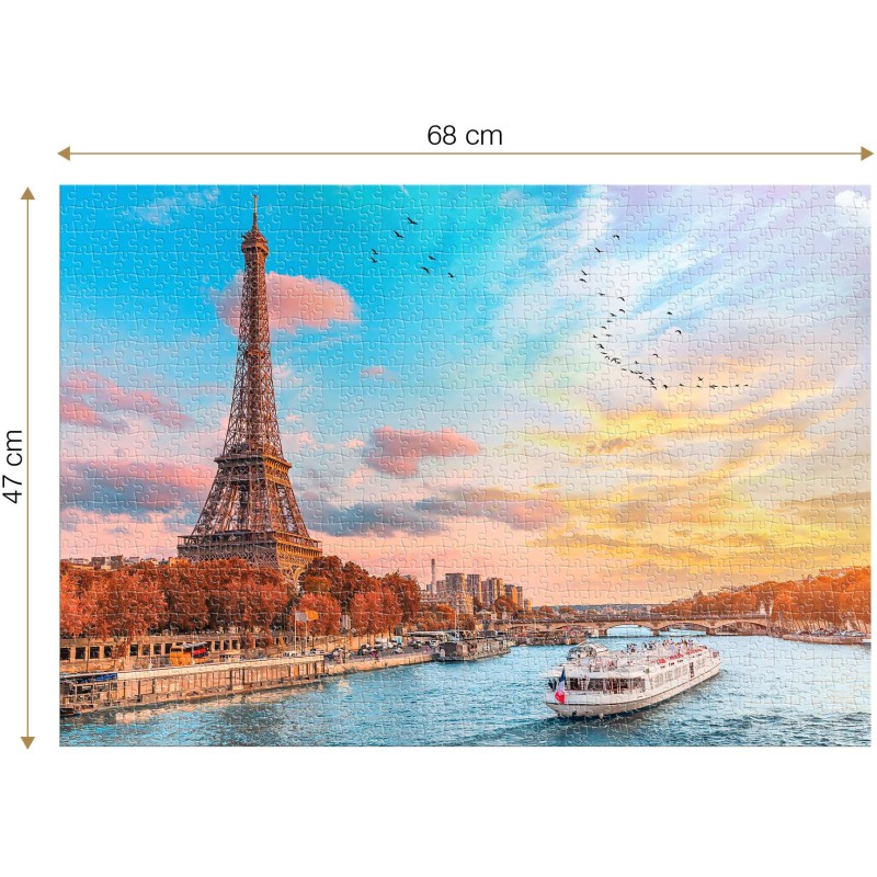 Puzzle 1000 piese Roovi - Eiffel...