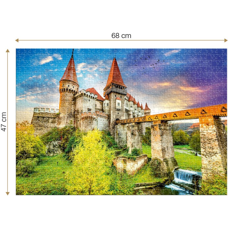 Puzzle 1000 piese Roovi - Corvin...
