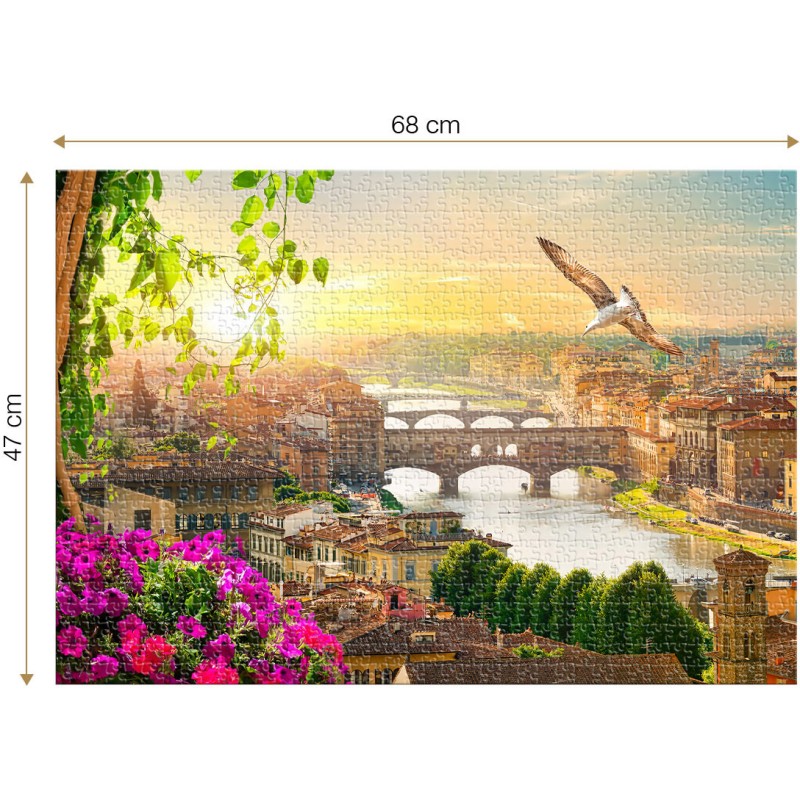 Puzzle 1000 piese Roovi - Florence,...