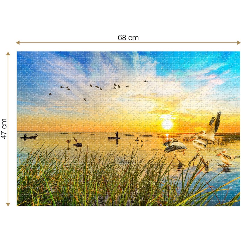 Puzzle 1000 piese Roovi - Danube...