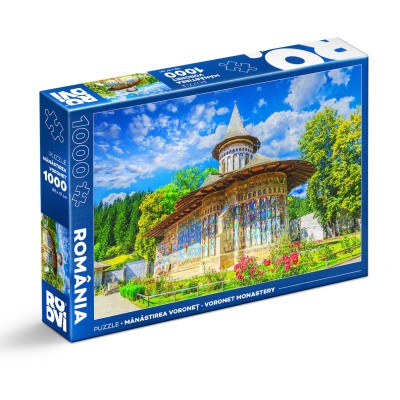 Puzzle 1000 piese Roovi - Voronet Monastery (Roovi-80028) 2