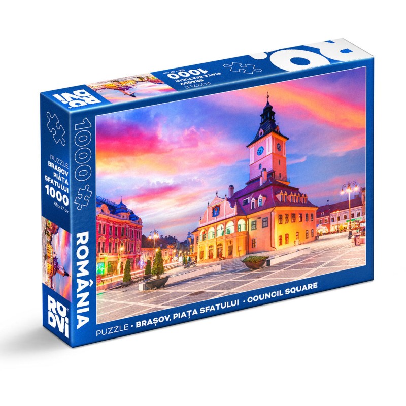 Puzzle 1000 piese Roovi - Brasov...