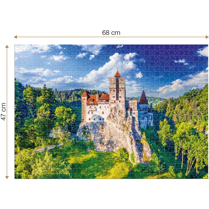 Puzzle 1000 piese Roovi - Bran Castle...