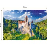 Puzzle 1000 piese Roovi - Bran Castle or Dracula Castle in Transylvania (Roovi-80059)