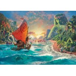 Puzzle 1000 piese Schmidt - Thomas Kinkade:Moana - Vaiana (Schmidt-58030)