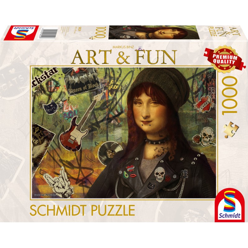 Puzzle 1000 piese Schmidt - The Mona...