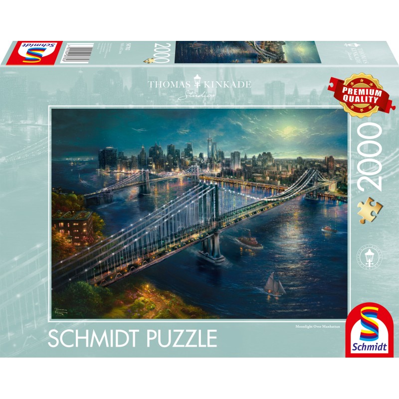 Puzzle 2000 piese Schmidt - Moonlight...