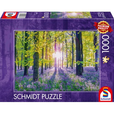 Puzzle 1000 piese Schmidt - Tranquil Bluebell Woods... 2