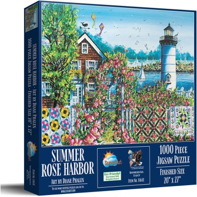 Puzzle 1000 piese SunsOut - Nene Thomas:Summer Rose... 2
