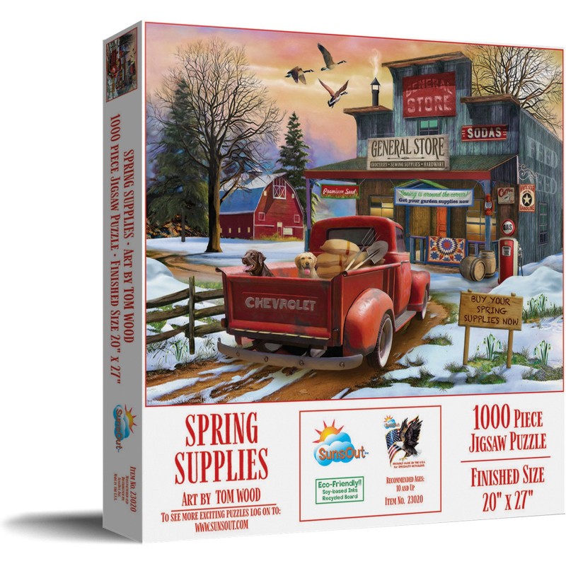 Puzzle 1000 piese SunsOut - Tom...