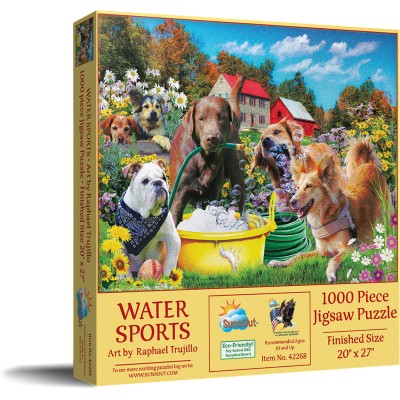 Puzzle 1000 piese SunsOut - Water Sports (Sunsout-42268) 2