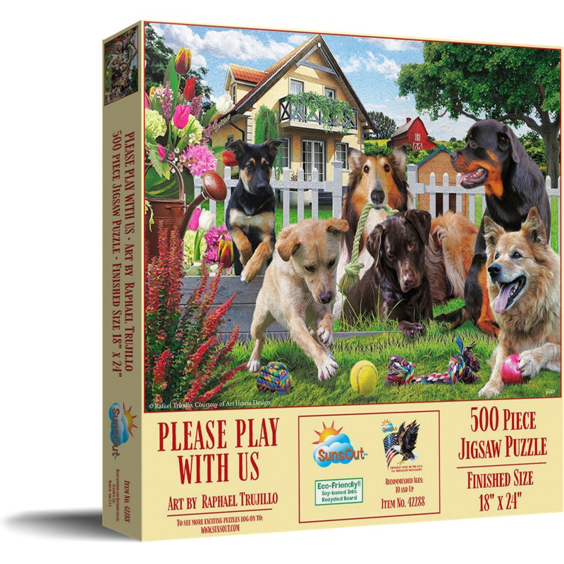 Puzzle 500 piese XXL SunsOut - Please...