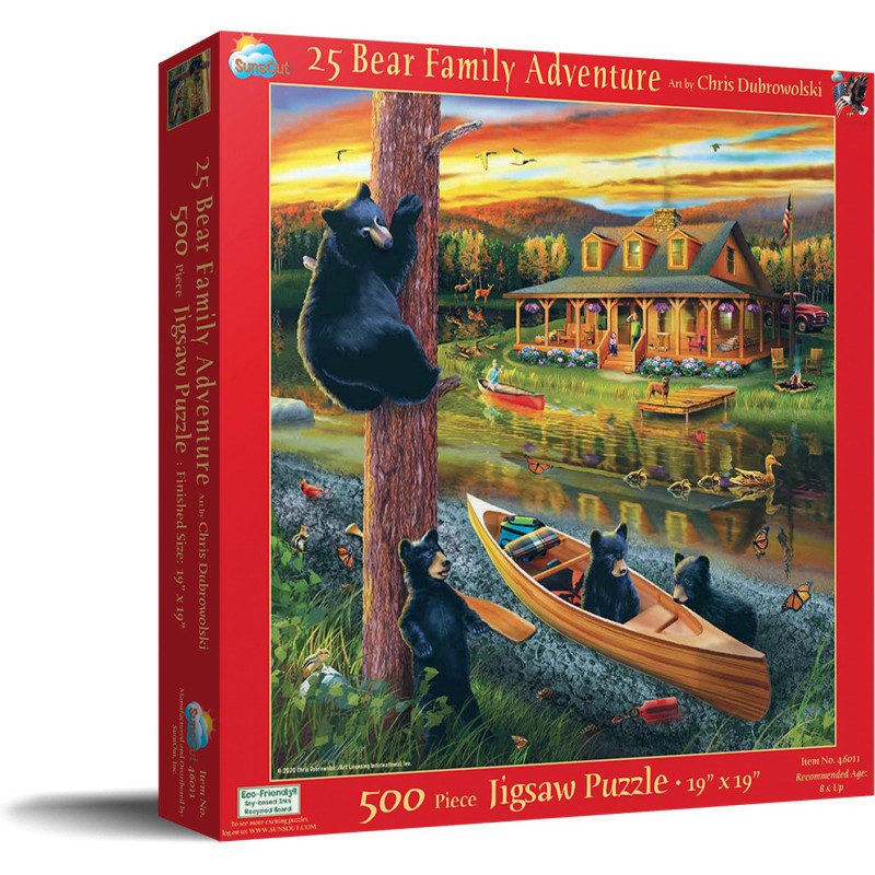 Puzzle 500 piese XXL SunsOut - Bear...