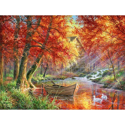 Puzzle 500 piese SunsOut - Vibrant Morning (Sunsout-69806)
