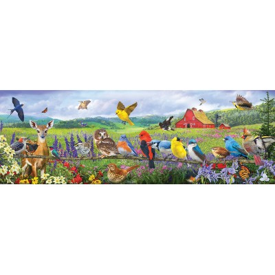 Puzzle 500 piese XXL SunsOut - Eastern Birds (Sunsout-71055)