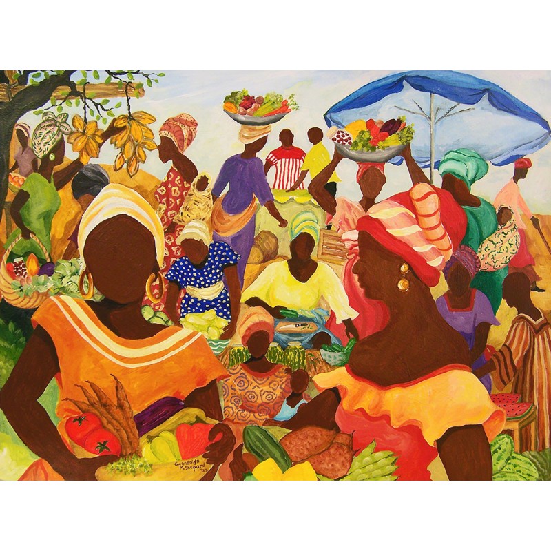 Puzzle 1000 piese SunsOut - To Market...