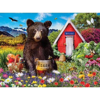 Puzzle 1000 piese SunsOut - Honey in the Garden...
