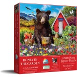 Puzzle 1000 piese SunsOut - Honey in the Garden (Sunsout-72024)