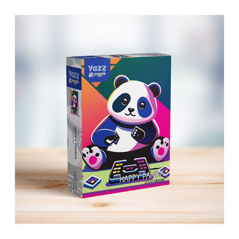 Puzzle 1000 piese Yazz - Happy Panda...