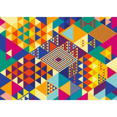 Puzzle 1000 piese Yazz - Geometric Pattern (Yazz-3856)
