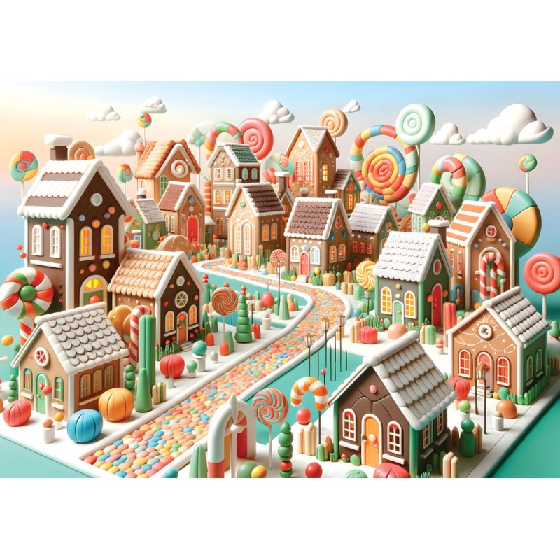 Puzzle 1000 piese Yazz - Candy Land...
