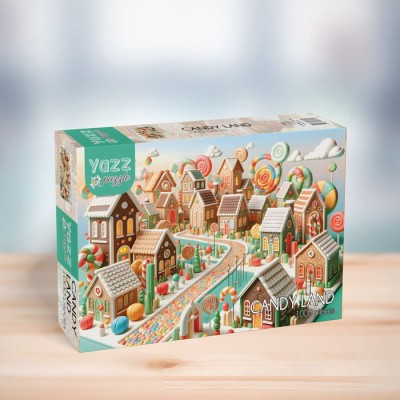 Puzzle 1000 piese Yazz - Candy Land (Yazz-3862) 2