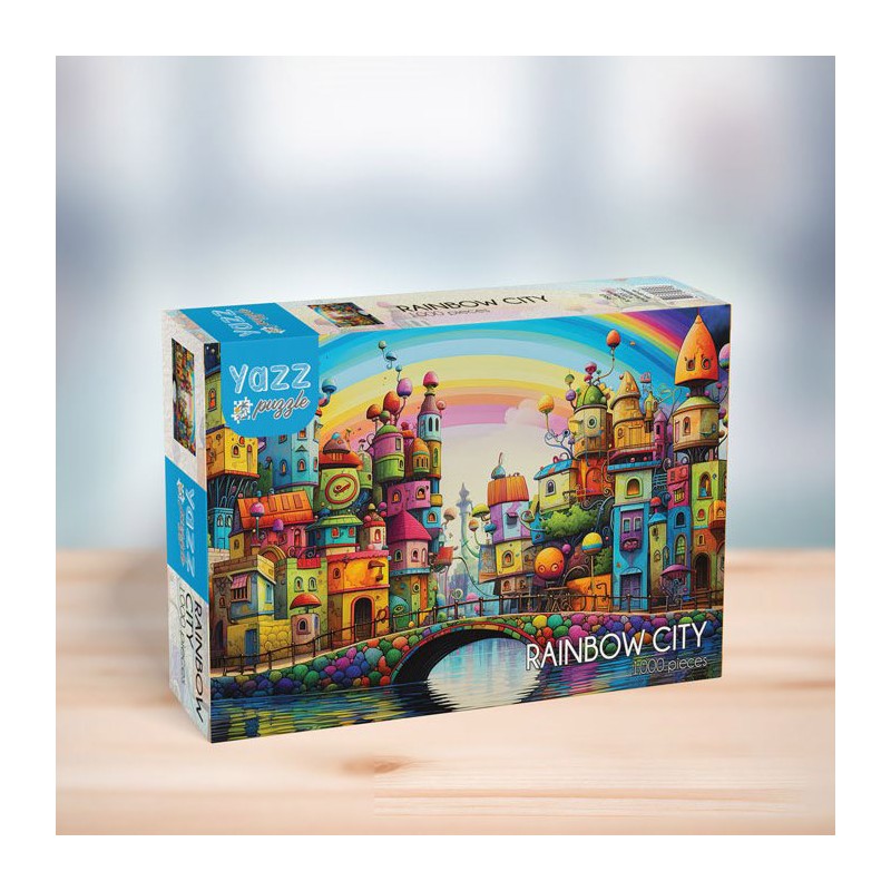 Puzzle 1000 piese Yazz - Rainbow City...
