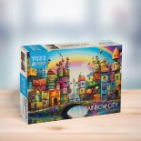Puzzle 1000 piese Yazz - Rainbow City (Yazz-3863)