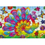 Puzzle 1000 piese Yazz - Peacock (Yazz-3864)