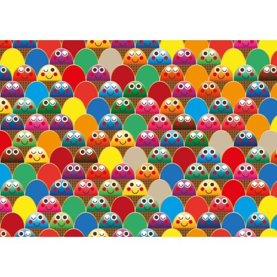 Puzzle 1000 piese Yazz - Funny Ice Creams (Yazz-3865)