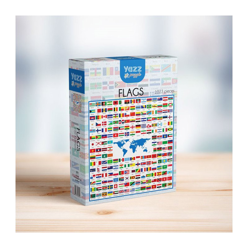 Puzzle 1023 piese Yazz - Flags...