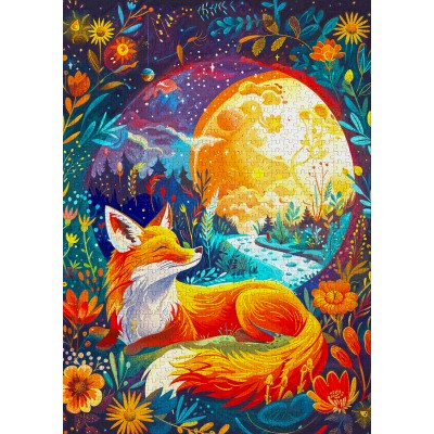 Puzzle 1000 piese ENJOY - Moon Fox (Enjoy-2254) 2