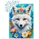 Puzzle 1000 piese ENJOY - Blooming Snow Fox (Enjoy-2263)