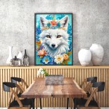 Puzzle 1000 piese ENJOY - Blooming Snow Fox (Enjoy-2263)