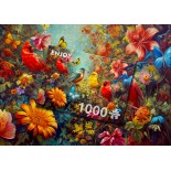 Puzzle 1000 piese ENJOY - Chirps and Flutters (Enjoy-2272)