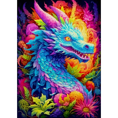 Puzzle 1000 piese ENJOY - Celestial Dragon (Enjoy-2281) 2