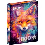 Puzzle 1000 piese ENJOY - Fiery Fox (Enjoy-2283)