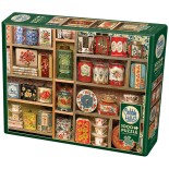 Puzzle 1000 piese Cobble Hill - Vintage Tins (Cobble-Hill-40054)