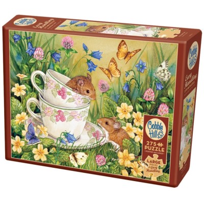 Puzzle 275 piese XXL Cobble Hill - Tea for Two (Cobble-Hill-48012)