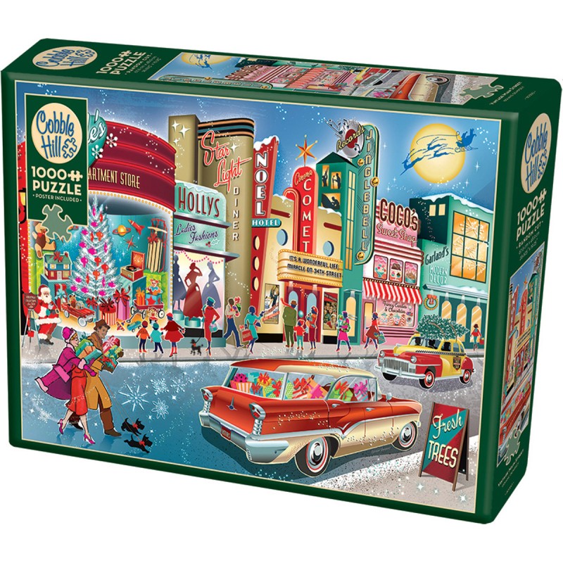 Puzzle 1000 piese Cobble Hill - Vintage Main Street (Cobble-Hill-40218)