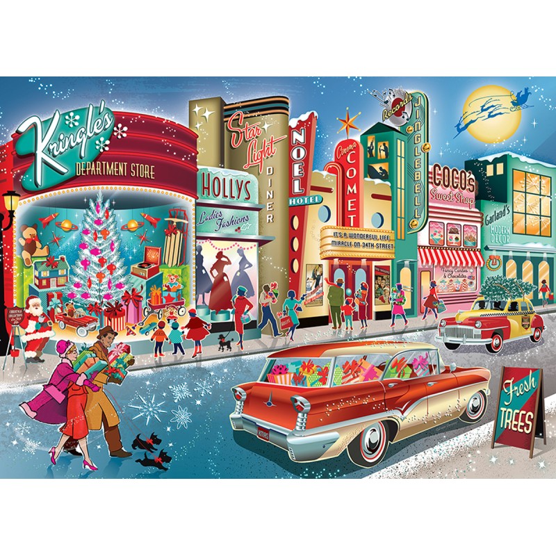 Puzzle 1000 piese Cobble Hill - Vintage Main Street (Cobble-Hill-40218)