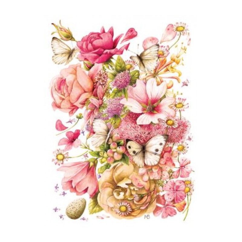 Puzzle 1000 piese Cobble Hill - Bastin Bouquet (Cobble-Hill-40088)