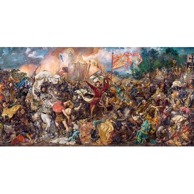 Puzzle 4000 piese Castorland - Art Collection - The Battle of Grunwald (Castorland-400409) 2