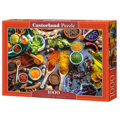Puzzle 1000 piese Castorland - Colors of Spices (Castorland-105328)
