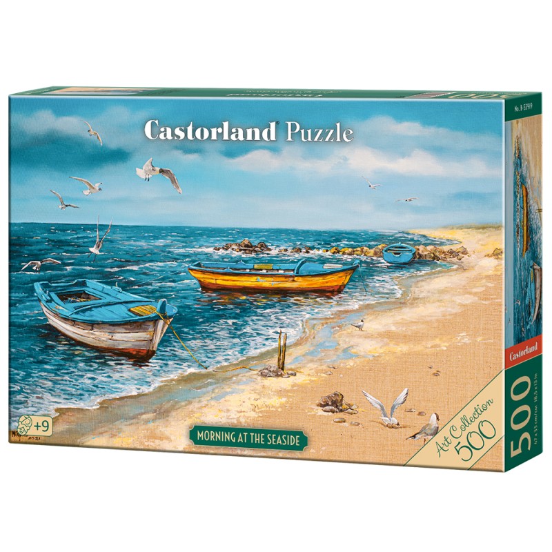 Puzzle 500 piese Castorland - Magdalena Kępka: Art Collection - Morning by the Sea (Castorland-53919)