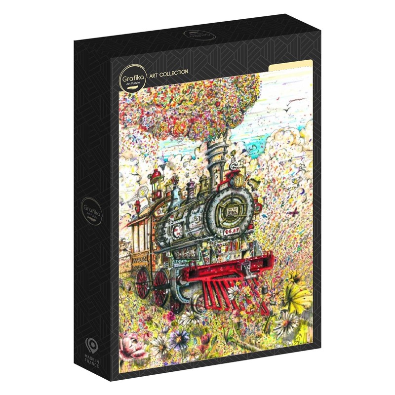 Puzzle 500 piese Grafika - Vincent Guerre: Full Steam Ahead (Grafika-F-33642)