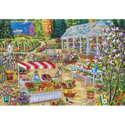Puzzle 1000 piese Grafika - Vessela G.: Garden Center (Grafika-F-33649) 2